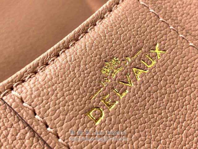 DELVAUX女包 春夏新款 Brillant系列手袋 德爾沃女手提包 女手腕包 Dv0028 奶茶色 Delvaux單肩包  fcs1336